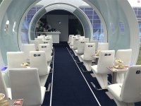 Height Cuisine - the dining room at the British Airways Stand