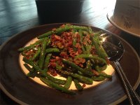 Spicy minced pork with string beans
