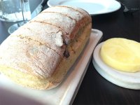 The olive sourdough bread