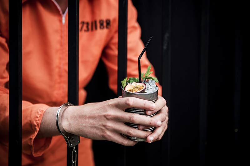 Alcotraz is Brick Lane’s new prison-themed pop up where you smuggle in liquor past guards