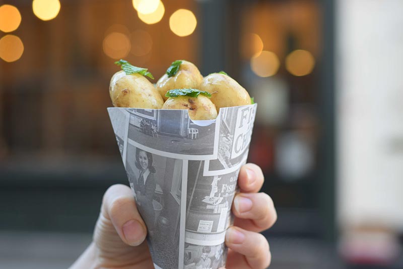 Jimmy Doherty will be serving up cones of potatoes in Covent Garden