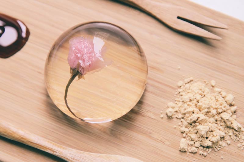 Yamagoya is bringing out a cherry blossom raindrop cake for Spring