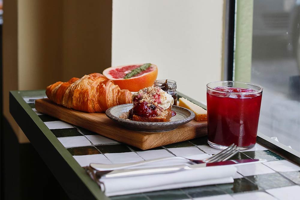 Willows in Clapham mixes brunch boards with cheese and charcuterie