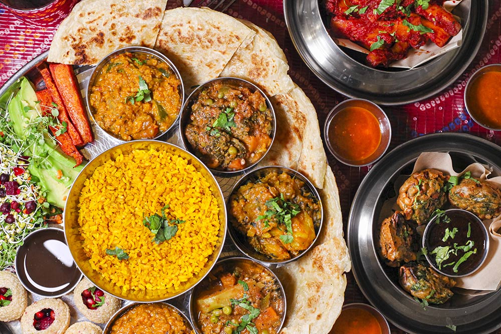 En Root bring their plant-based Indian food to Tulse Hill's Railway Tavern