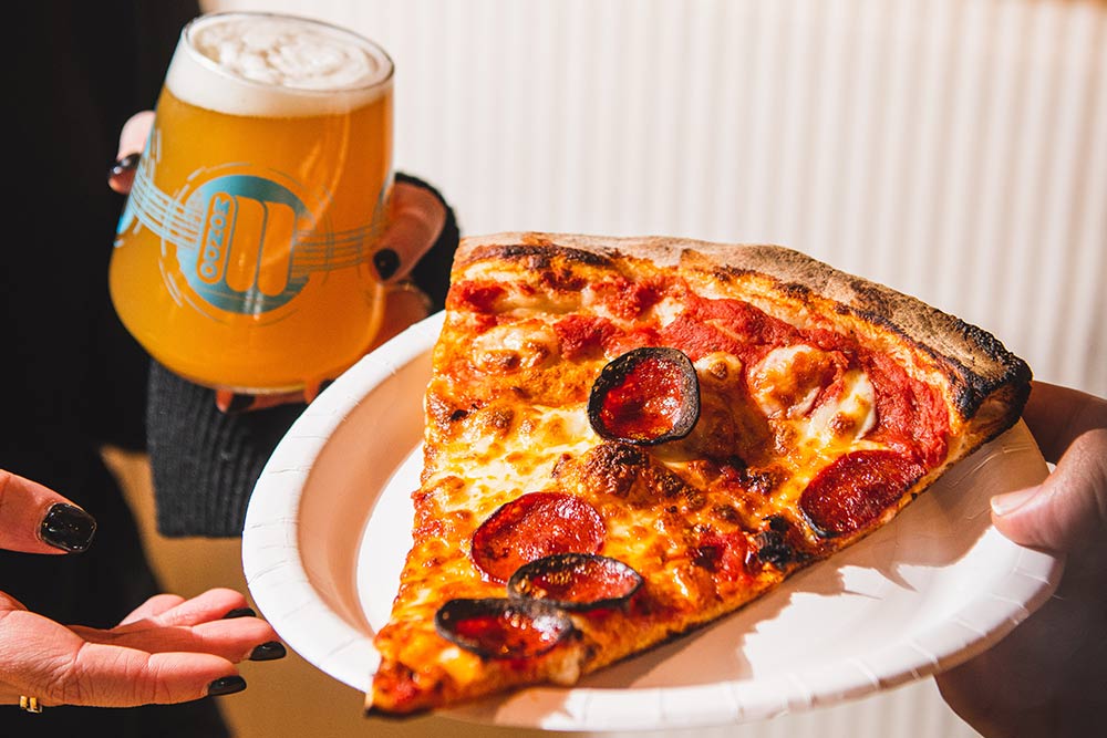 Mondo Beer + Pizza brings exactly that to Borough Yards