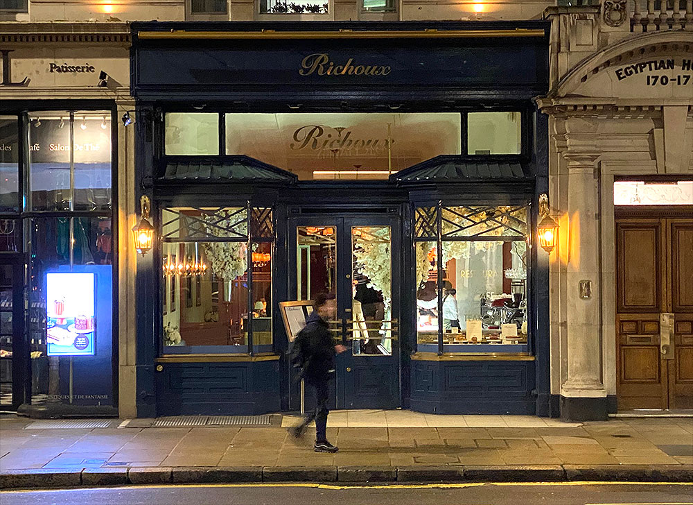 richoux is moving from piccadilly to soho
