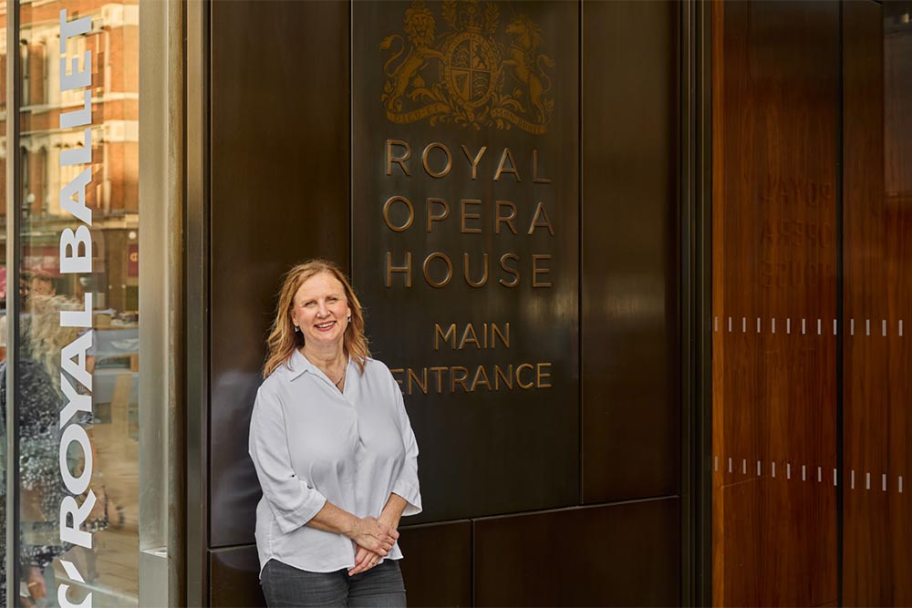Angela Hartnett at the Royal Opera House