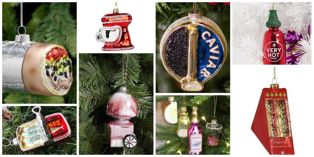 Best food and drink Christmas tree decorations and baubles