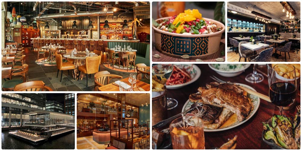 The best restaurants in Canary Wharf