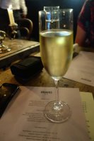 Kicking things off with cava