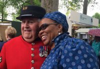 Chelsea pensioner and member of the Basotho Diaspora Choir