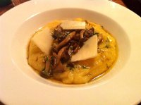 Polenta with mushrooms