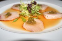 Mature Yellow Tail Tuna Sashimi