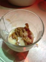 Bacon panna cotta