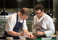 Seamus Mullen and Executive head Chef Luke Rayment