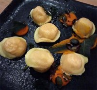 Pumpkin ravioli