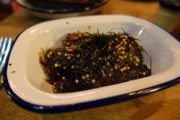 Aubergine – 4 miso – bubu arare