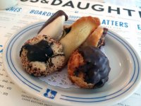 Cookie plate from Russ and Daughters