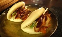 Korean fried chicken bao