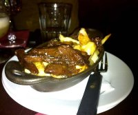 Poutine with ox cheeks