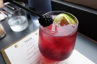 TLC No Scrubs - Tequila blanco, lime, cherry, blackberry