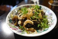 braised aubergine with black bean sauce