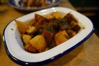 Fried potatoes – japanese curry sauce