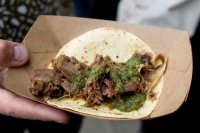 Neil Rankin's goat taco