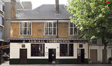 Test driving the Admiral Codrington in South Kensington