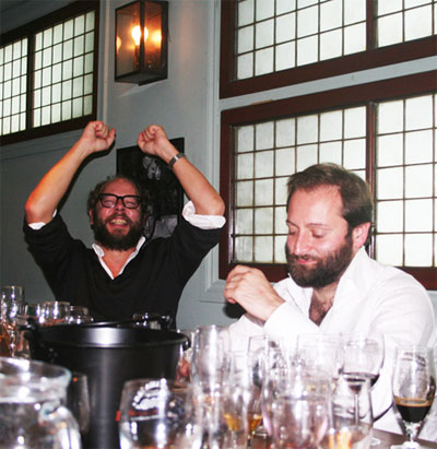 Wine Chap and the Draft House's Charlie McVeigh face-off in Grain vs Grape 