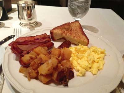 The carlyle breakfast