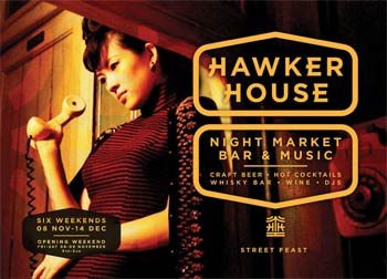 Hawker House indoor Night Market launching in Dalston