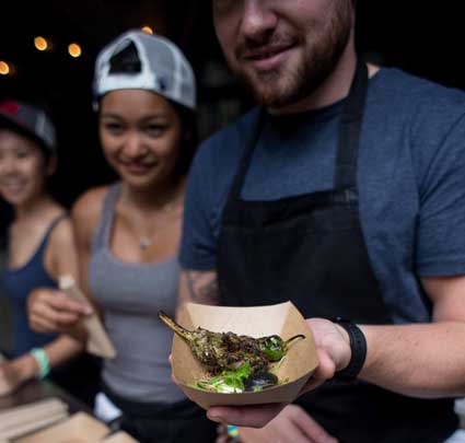 Goats, cows, lamb and more as the chefs gather for Meatopia 2014