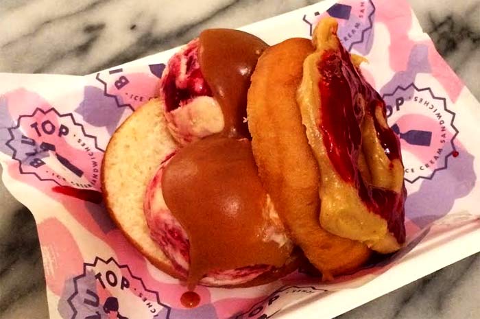 Blu Top Ice Cream and Vicky's Donuts take over dessert at Brixton's Crown and Anchor