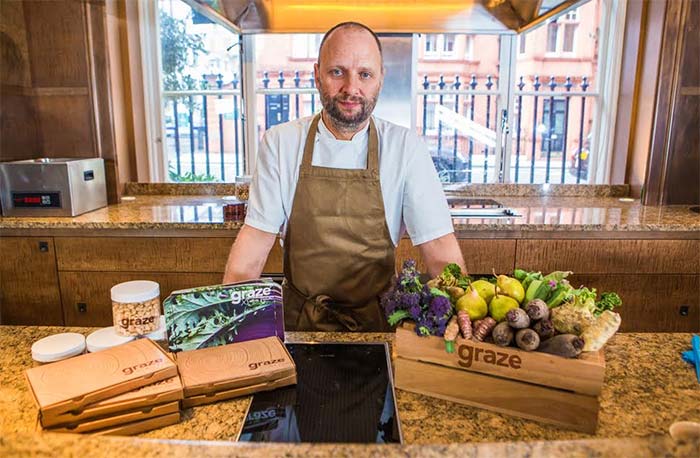 Fera's Simon Rogan joins up with Graze for a new range of snacks