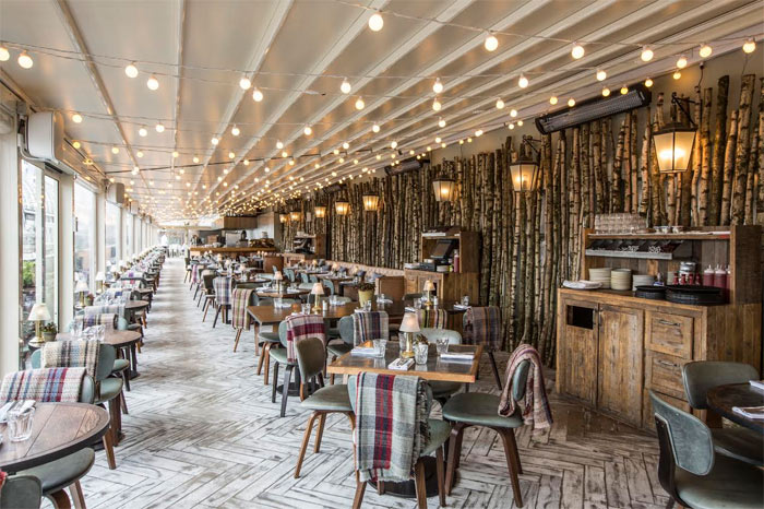 Selfridges launches the Forest Restaurant & Cabin Bar on the roof