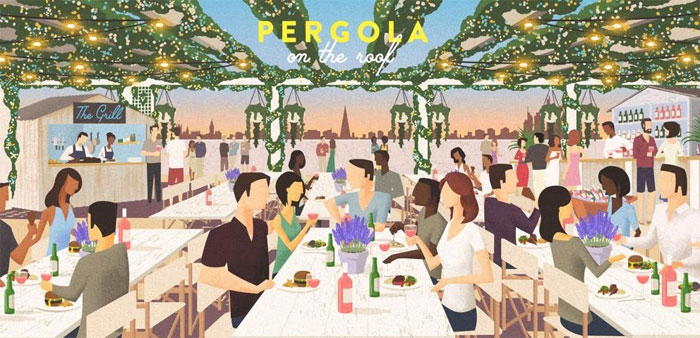 Pergola on the Roof is coming to White City Television Centre this summer