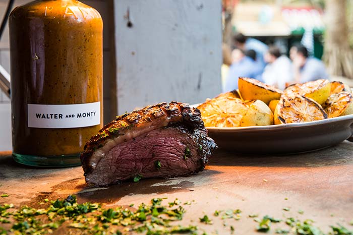 Walter and Monty charcoal grilled street food goes permanent in the City