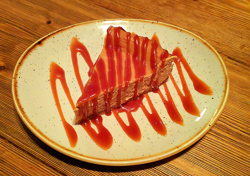 Dulce de leche cheesecake