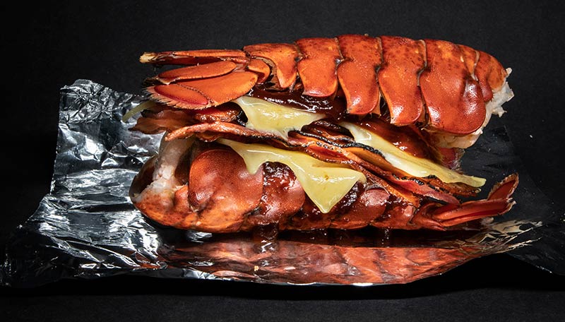 Burger and Lobster go all luxe KFC with their Double Drown lobster tail sandwich