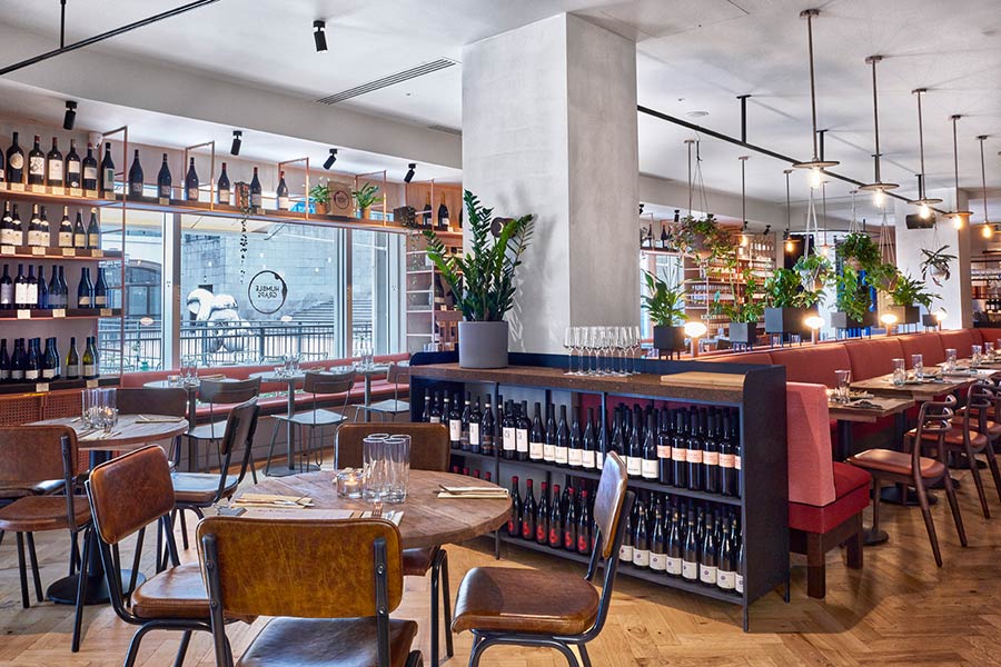 Humble Grape wine bar and shop is opening in Canary Wharf