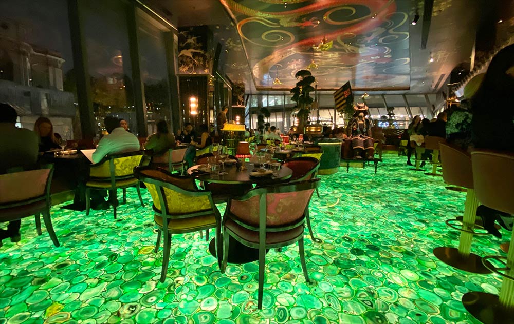 The Ivy Asia sees the group taking over from Janie Oliver's Barbecoa in St Paul's. And they've gone BIG, We head onto their glowing floor to check it out.  