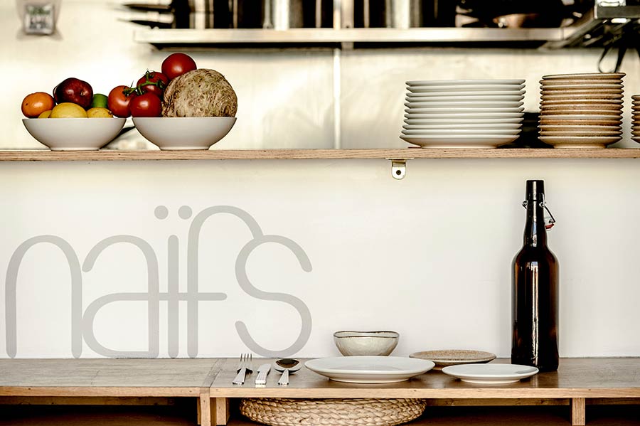 Naifs is a vegan and vegetarian bistro for Peckham