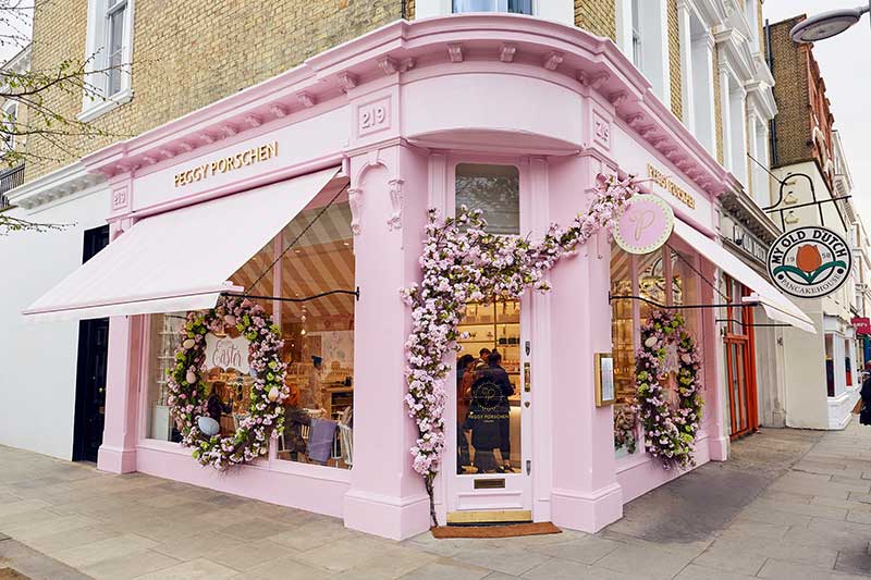 Peggy Porschen opens a second bakery, in Chelsea, and yes - it's floral ...
