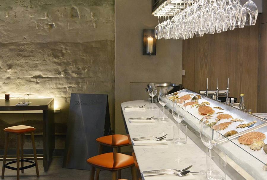 The Sea, The Sea in Chelsea is fishmonger by day, seafood and Champagne bar by night