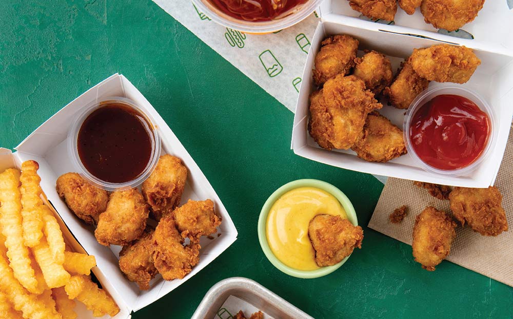 Shake Shack are bringing their Chick’n Bites to the table