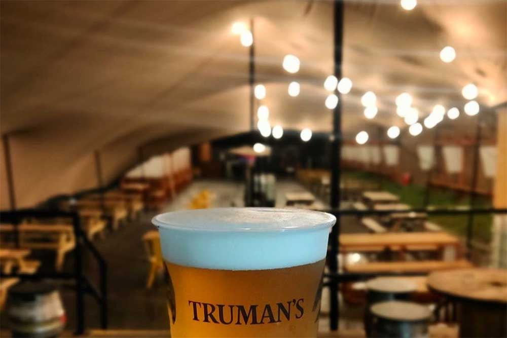 Truman's Social Club in Walthamstow is gearing up for winter eating and drinking