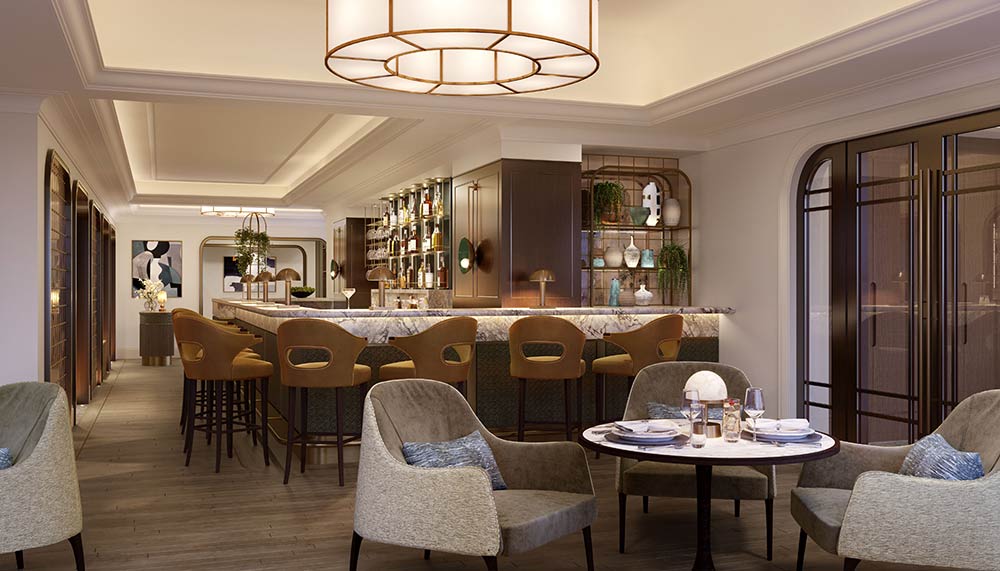 Al Mare is the signature restaurant at the revamped Carlton Tower Jumeirah in Knightsbridge
