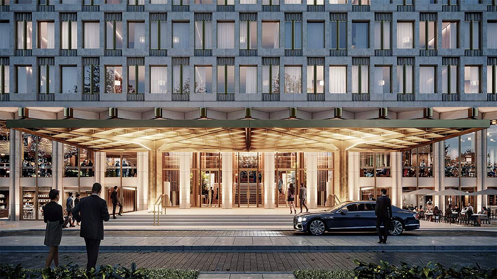 Chancery Rosewood unveiled as the hotel that's taking over the old US Embassy on Grosvenor Square