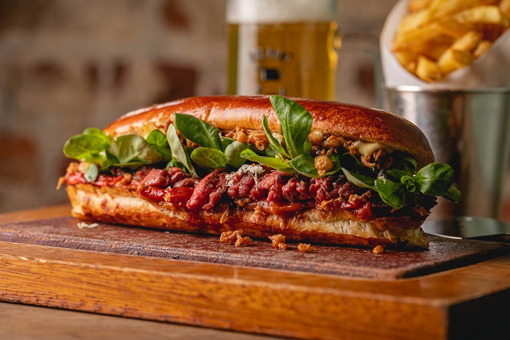 Flat Iron launches their ultimate steak sandwich